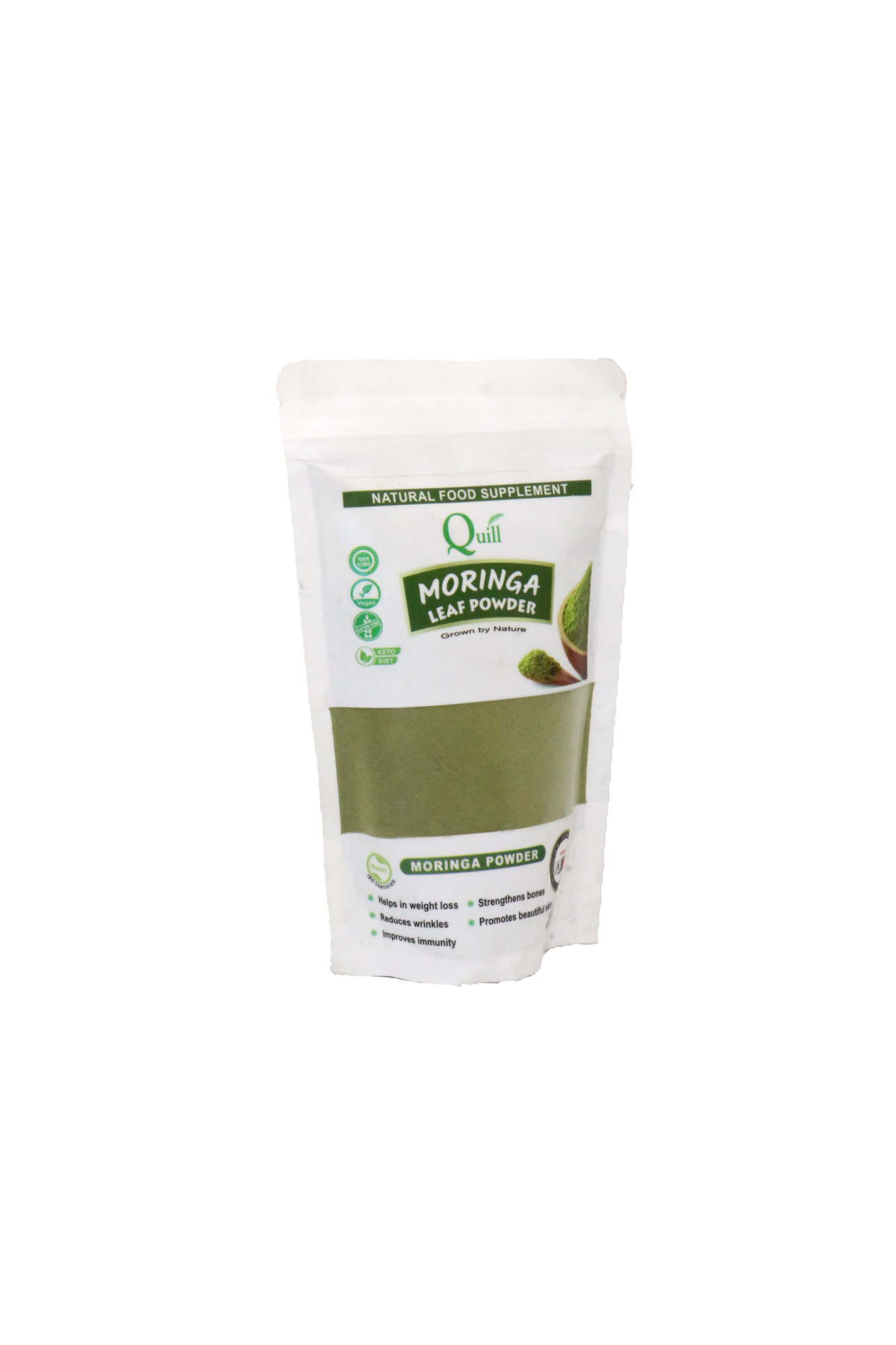 quill moringa leaf powder 125g