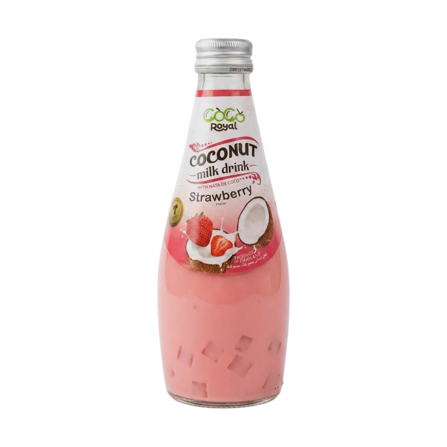 coco royal milk strawberry 290ml thai