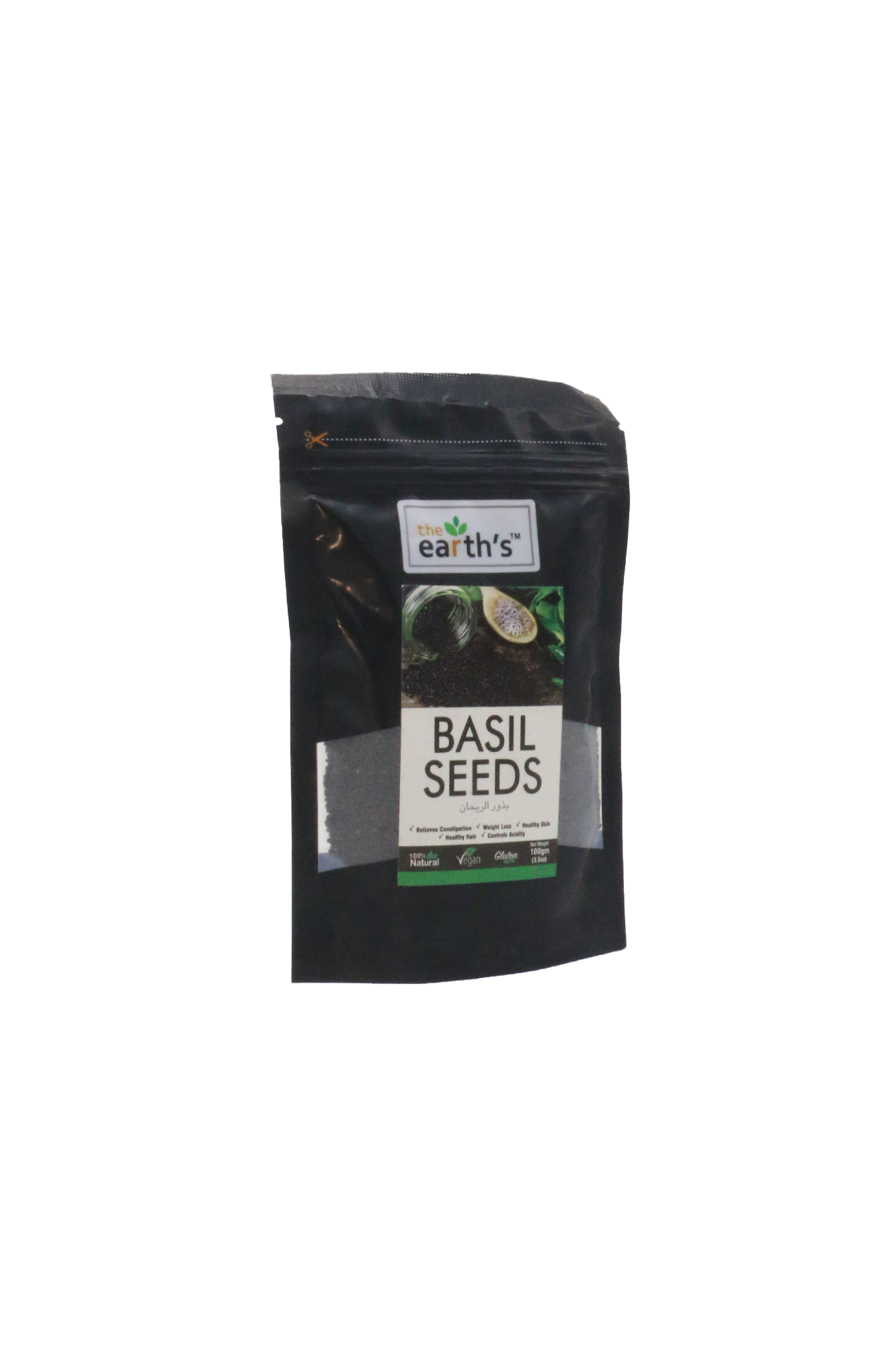 earths basil seeds 100g