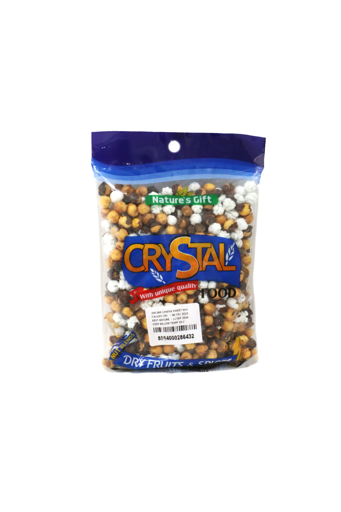 crystal chana sweet mix 200g