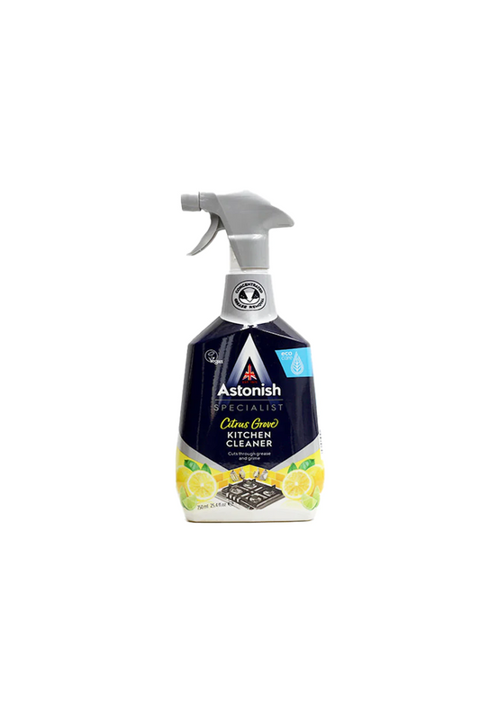 astonish kitchen cleaner zesty lemon 750ml