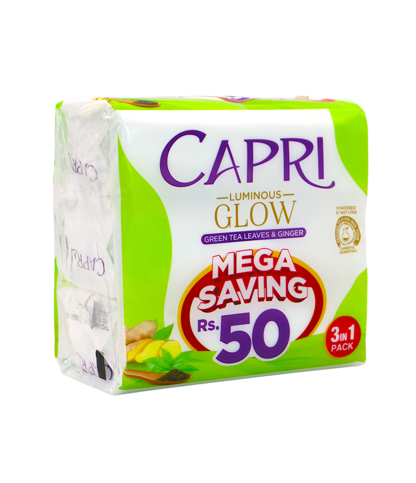 capri soap green tea leaves & ginger 3in1 150g