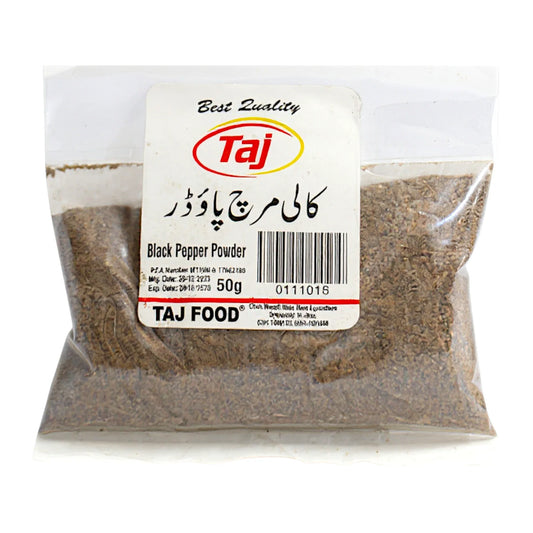 taj black pepper powder 50g