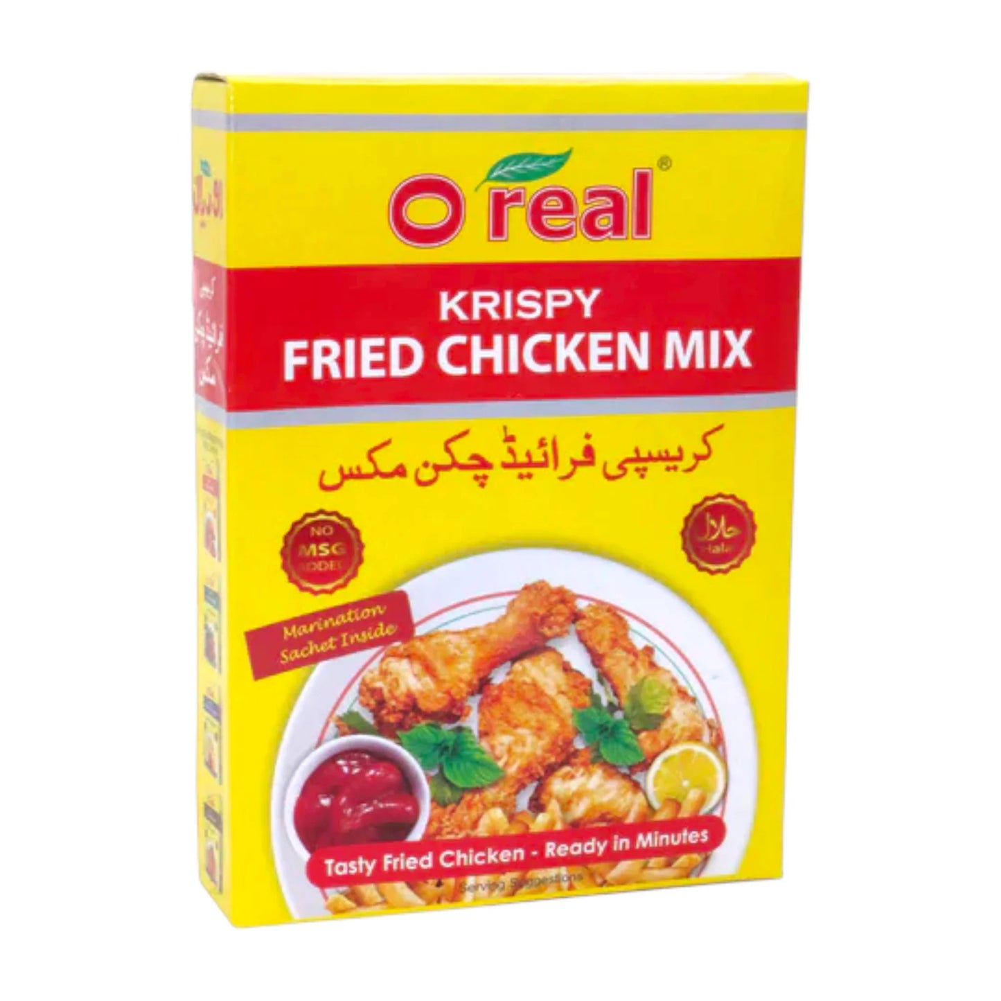 o real krispy fried chicken 120g