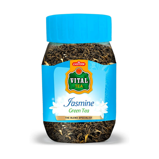 vital green tea jasmine 100g jar