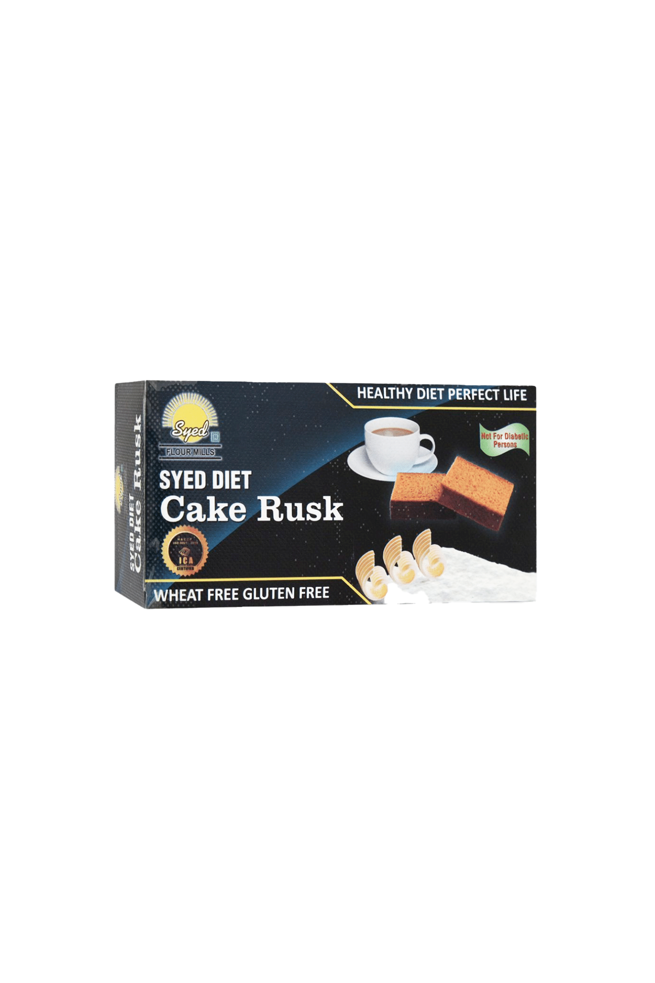 syed diet cake rusk 200g
