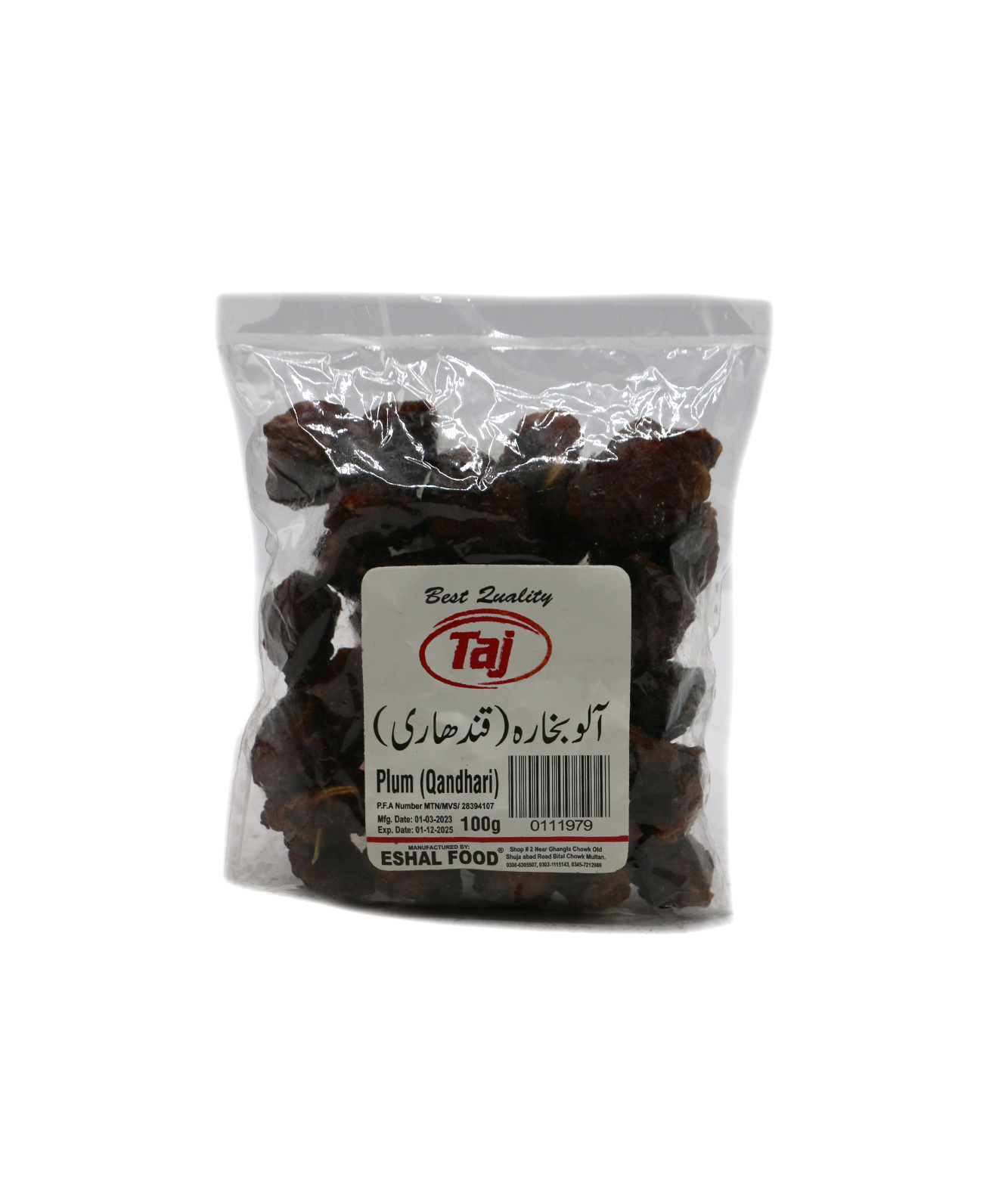taj aloo bukhara kandhari 100g