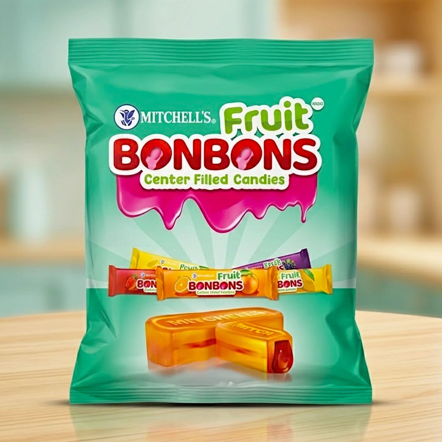 mitchells candy fruit bonbons 250g
