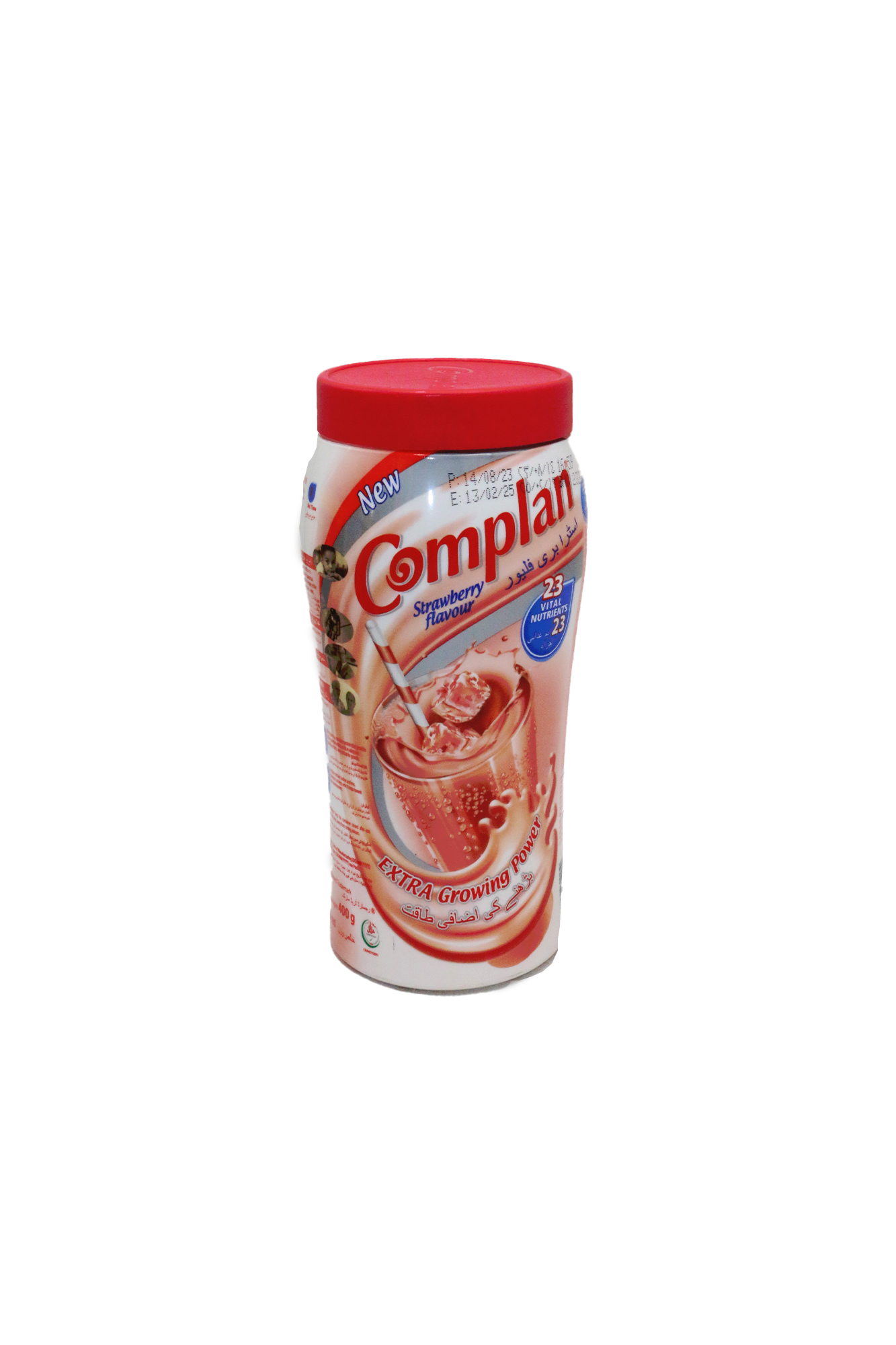 complan milk powder strawberry jar 400g