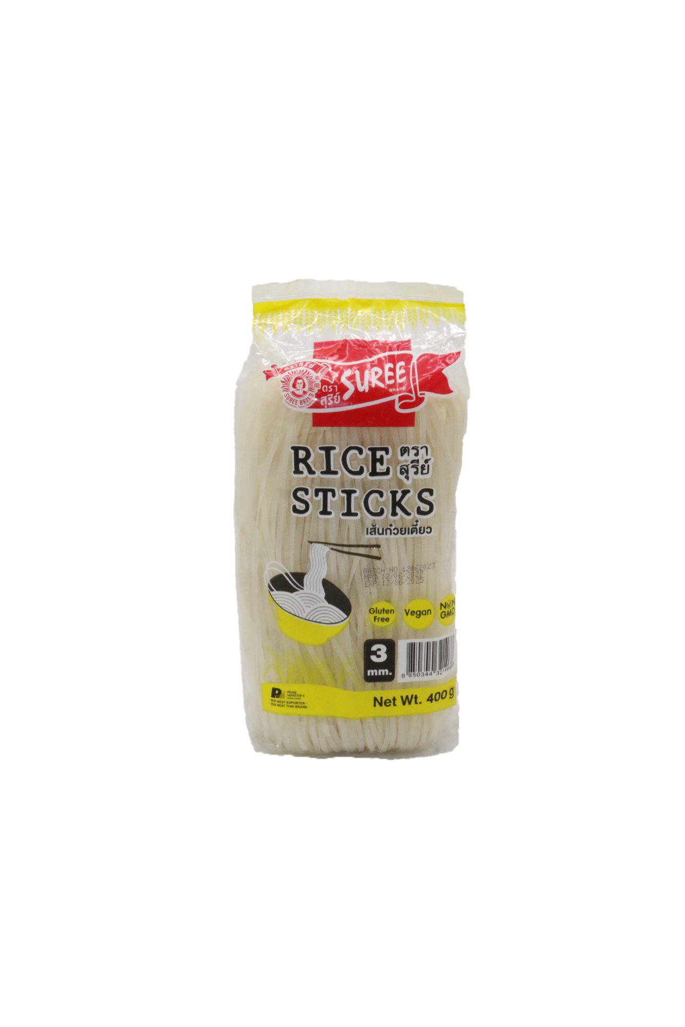 suree rice sticks 3mm 400g