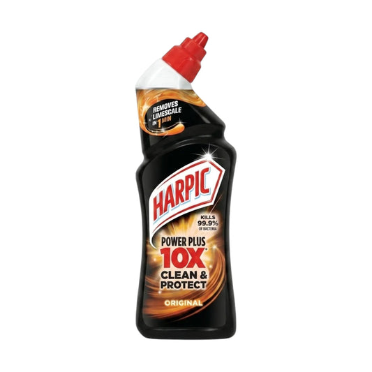 harpic toilet cleaner 10x clean & protect original 680ml