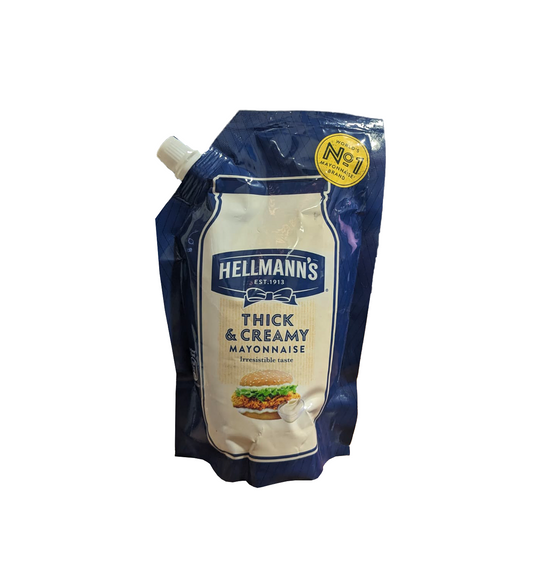 hellmanns mayonnaise thick & creamy 475ml