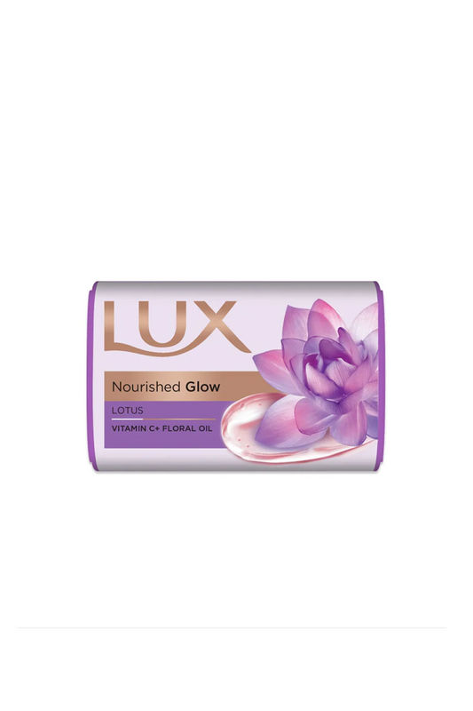 lux soap nourished glow lotus 123g