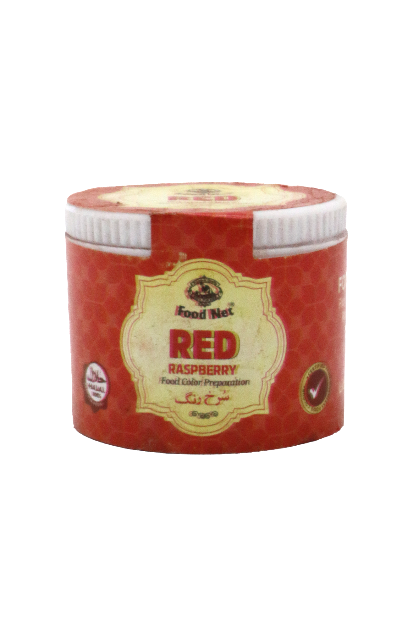 food net food colour red raspberry 25g