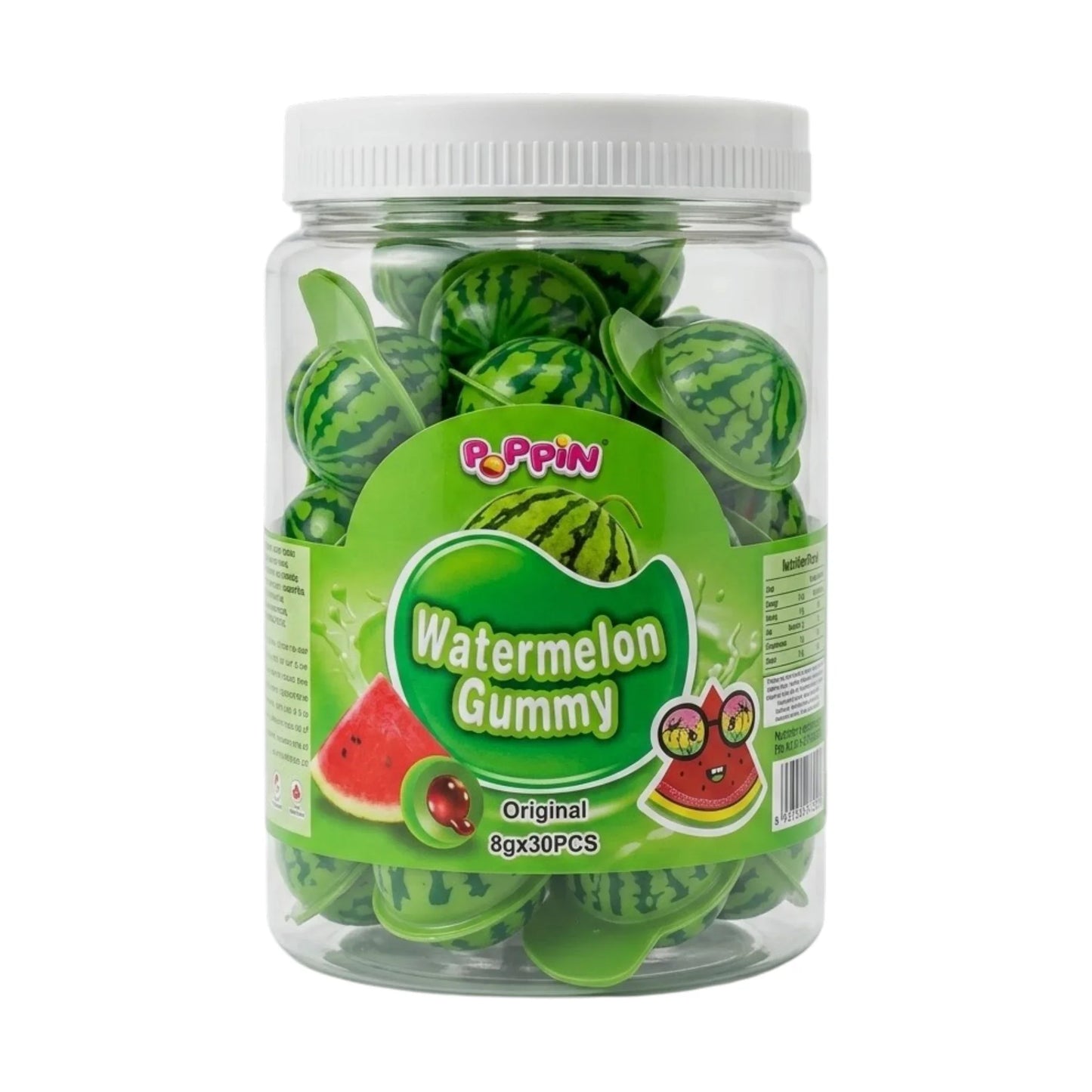 poppin jelly watermelon gummy 8g uae