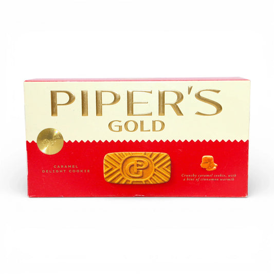 pipers gold caramel delight cookie 140g