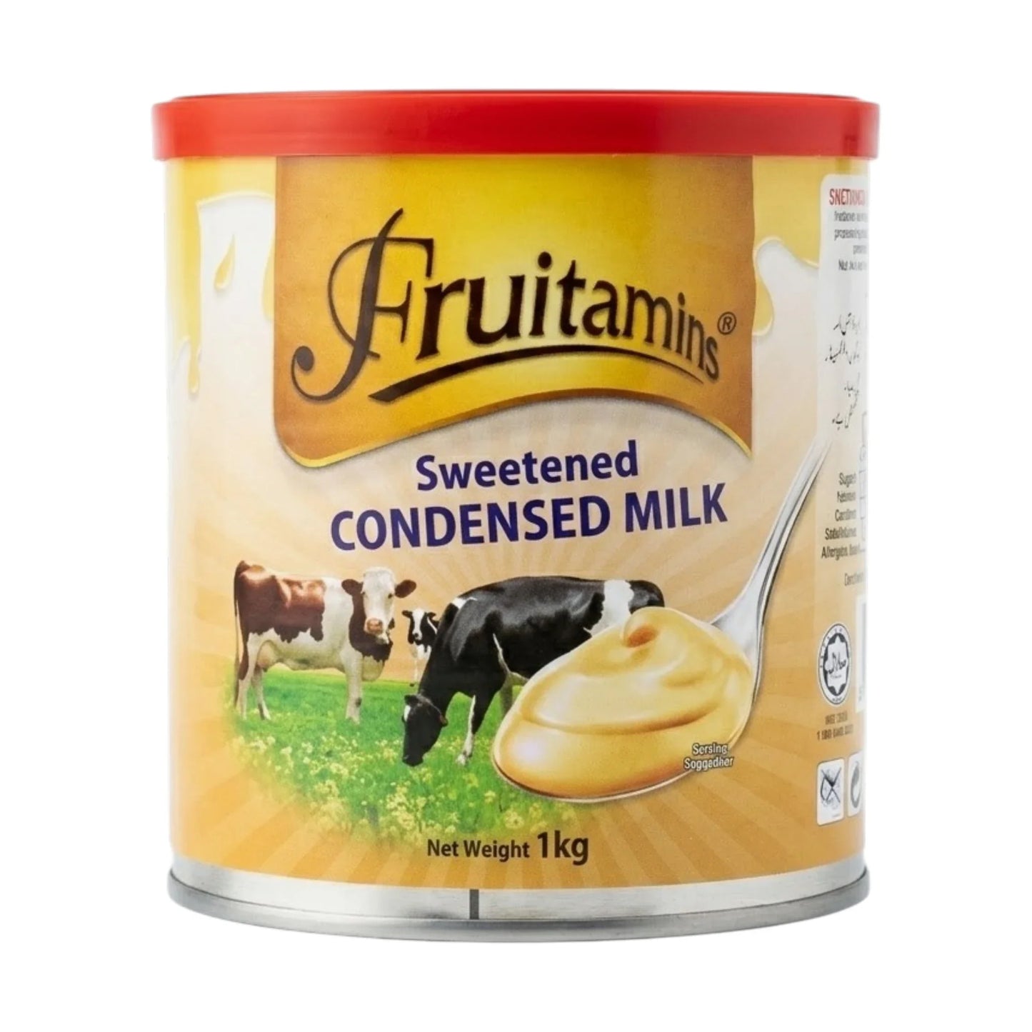 fruitamins condensed milk sweetened 1kg malaysia