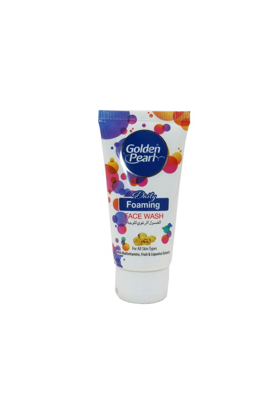golden pearl face wash foaming 75ml pak
