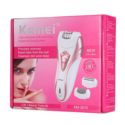kemei epilator 3in1 km-519a