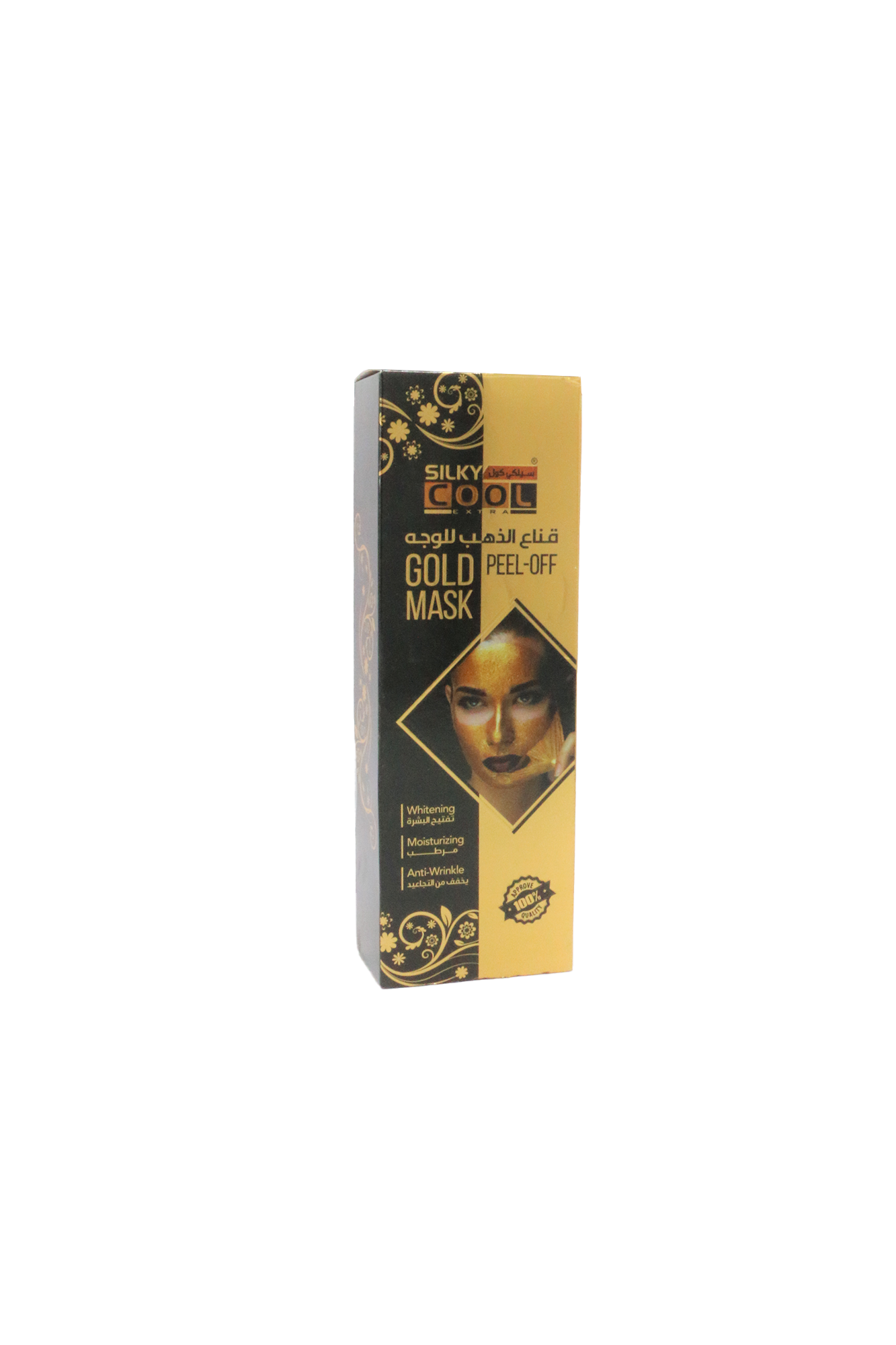 silky cool peel of mask gold 120ml uae