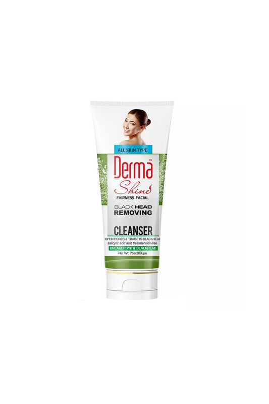 derma shine black head cleanser 200g pak