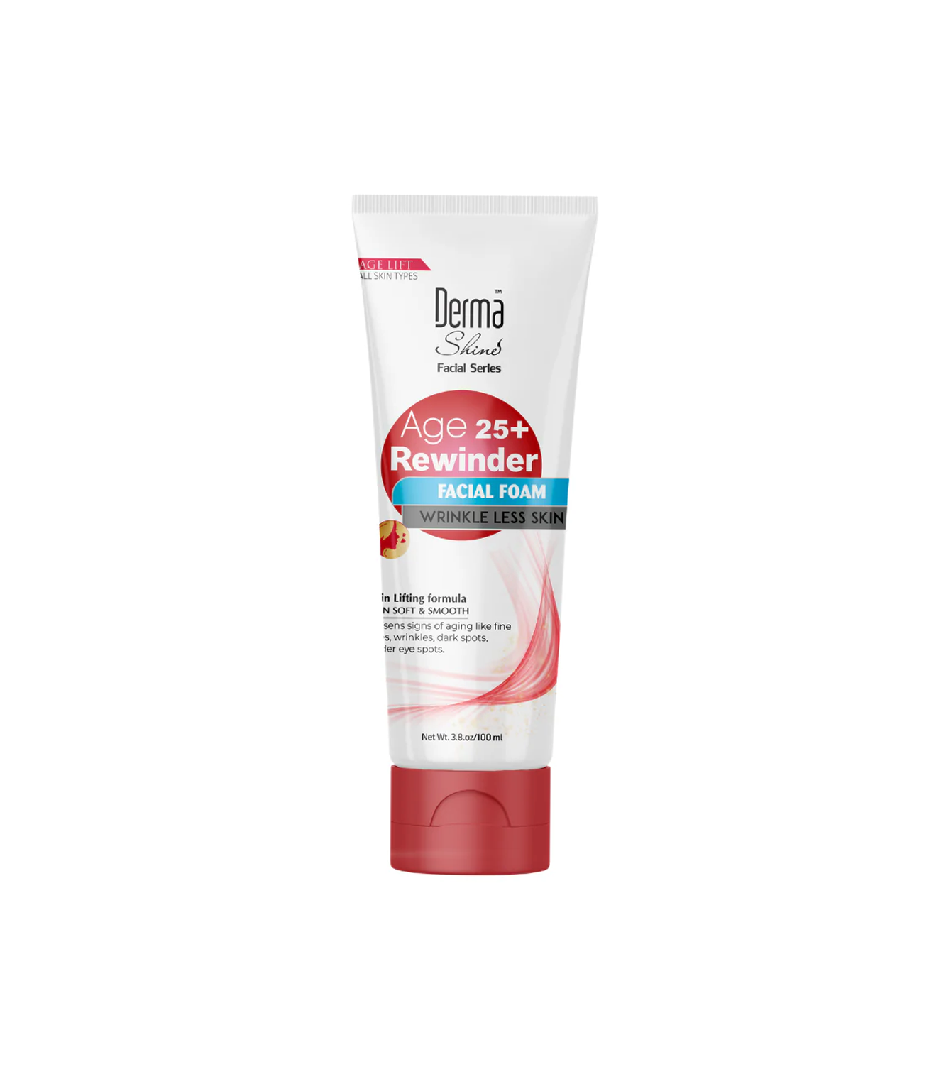 derma shine face wash age 25+ rewinder 100ml