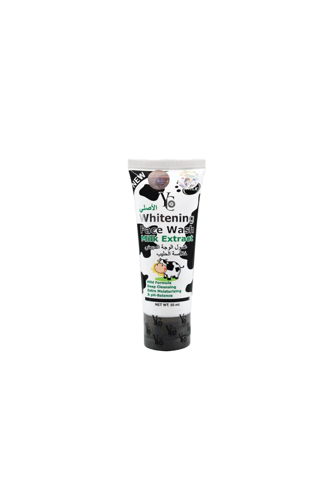 yc face wash milk extract 50ml thailand