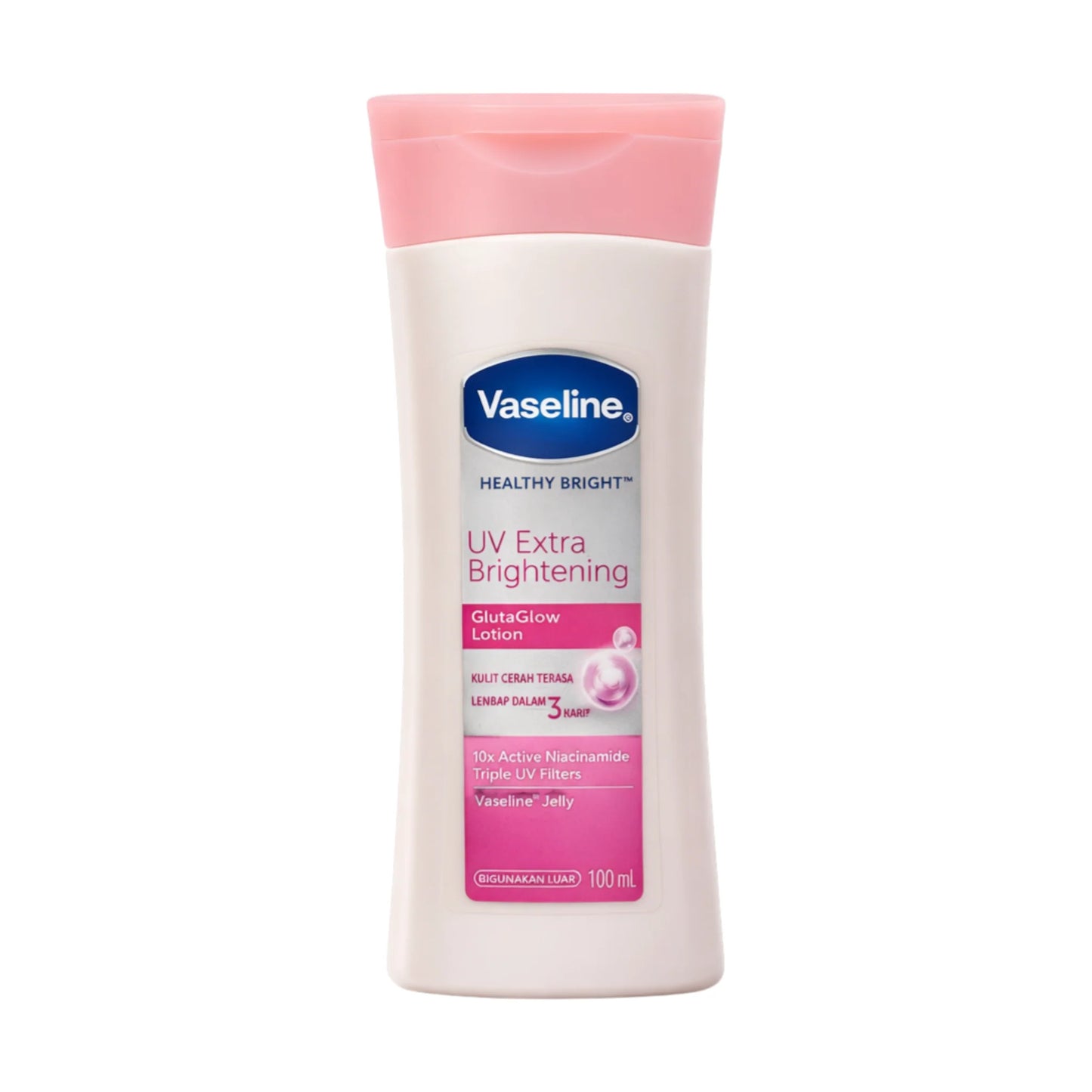 vaseline lotion uv brightening 100ml indonesia