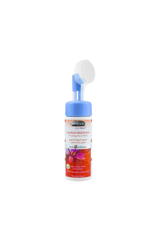 hemani face wash saffron whitening 150ml
