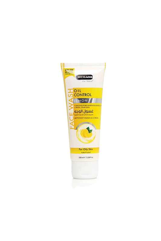 hemani face wash lemon oil control 100ml