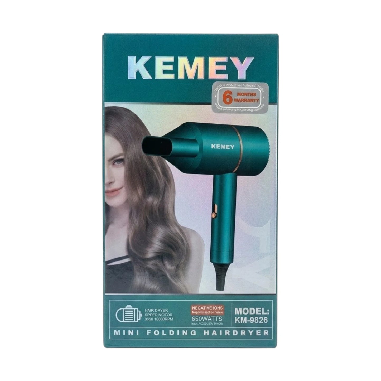 kemey hair dryer km-9826