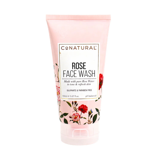 conatural face wash rose 150ml
