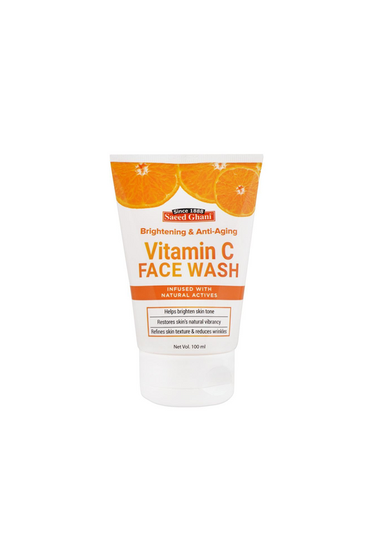 saeed ghani vitamin c face wash 100ml pak