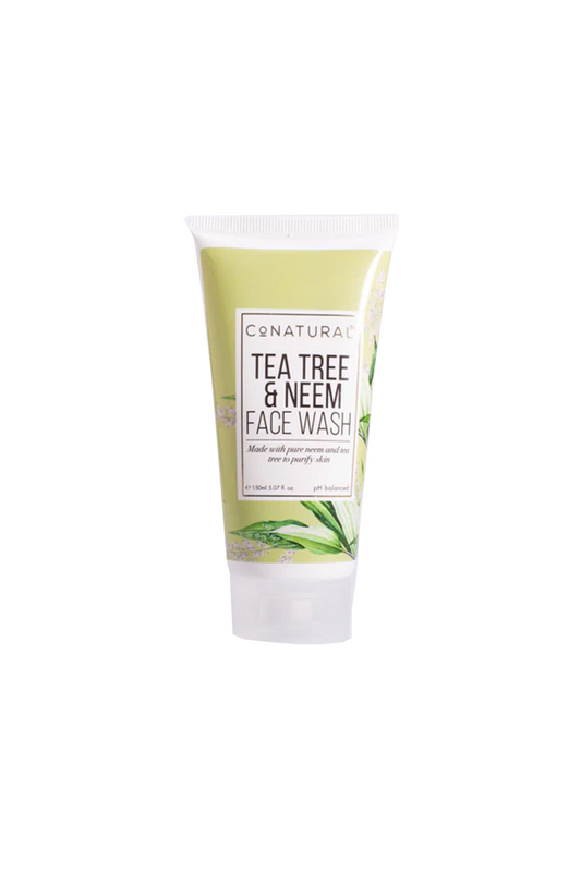 conatural face wash tea tree&neem 150ml