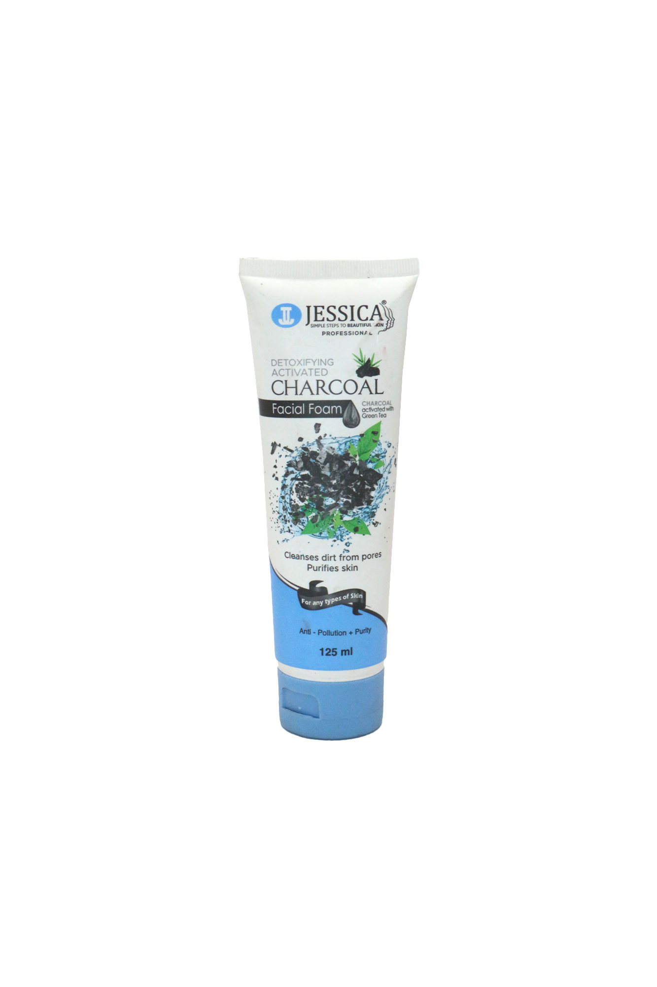jessica face wash charcoal 125ml