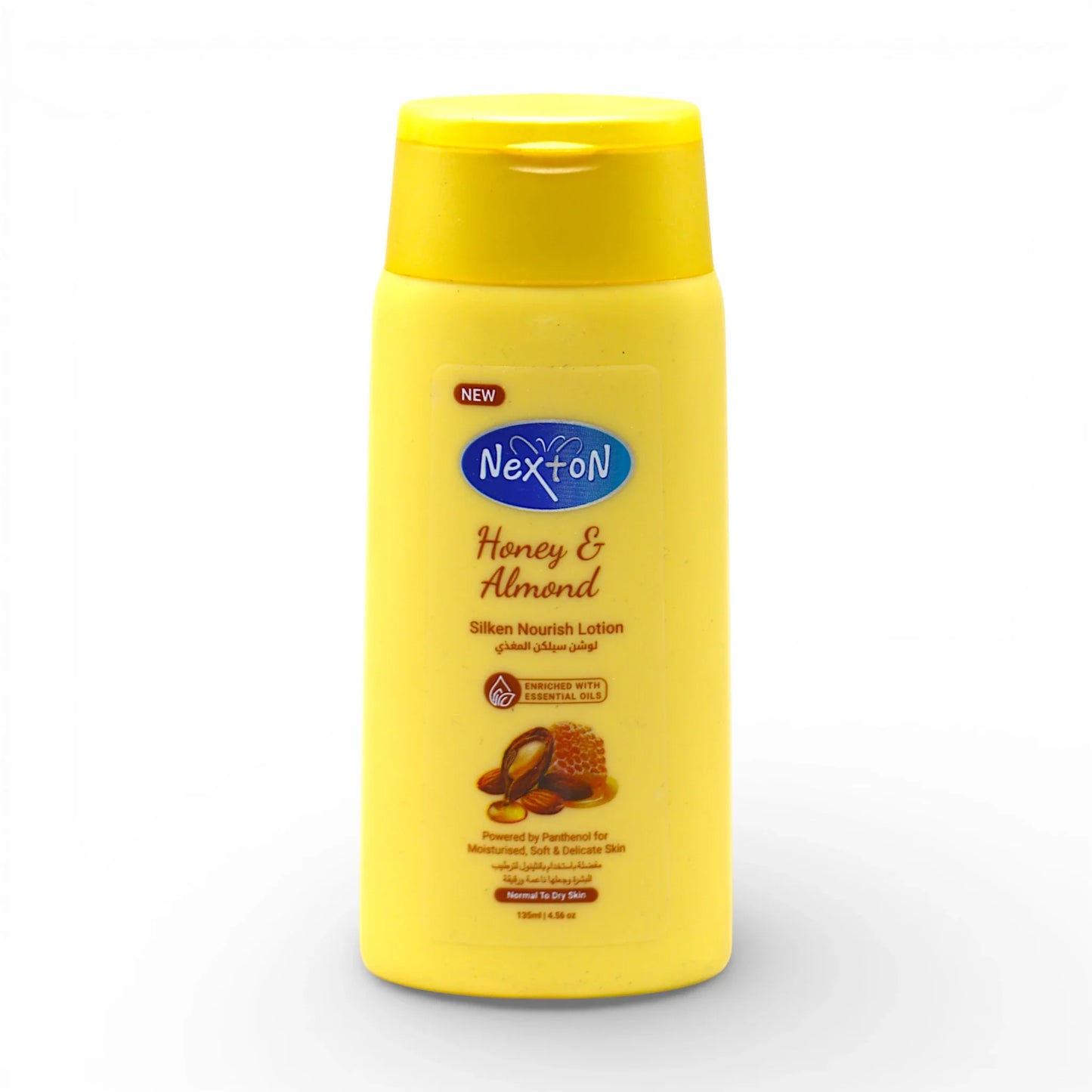 nexton misturising lotion honey&almond 135ml