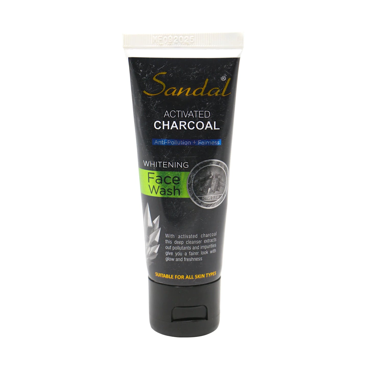 sandal face wash charcoal 70ml