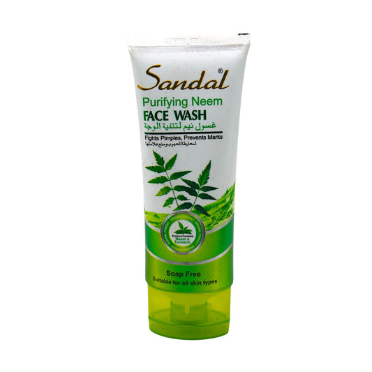 sandal face wash purifying neem 100ml