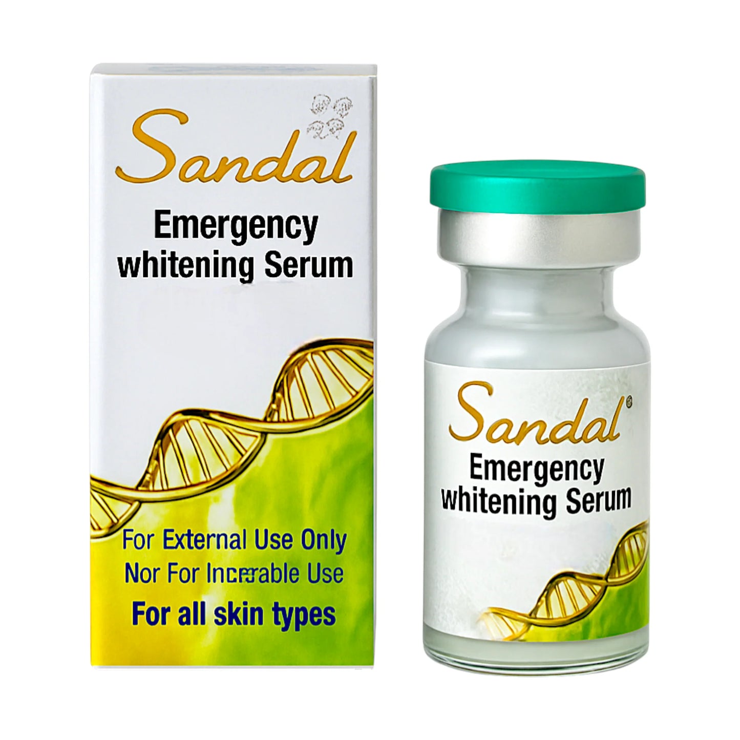 sandal serum emergency whitening 3ml