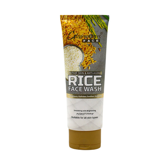glamorous face wash rice 100g gf-1090