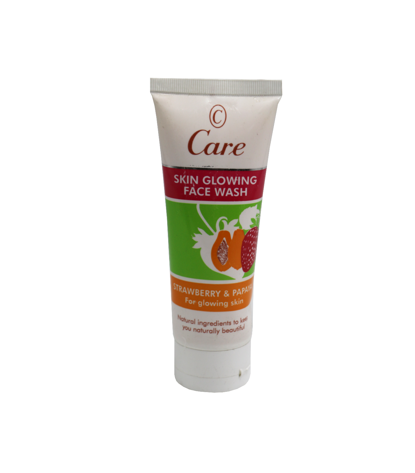 care face wash skin glowing strawberry & papaya 120ml