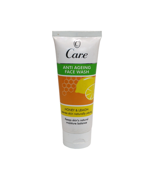 care face wash anti ageing honey & lemon 120ml