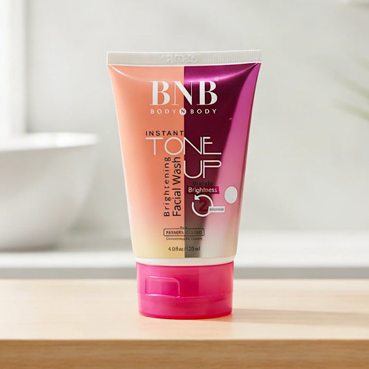bnb facial wash tone up 120ml pak