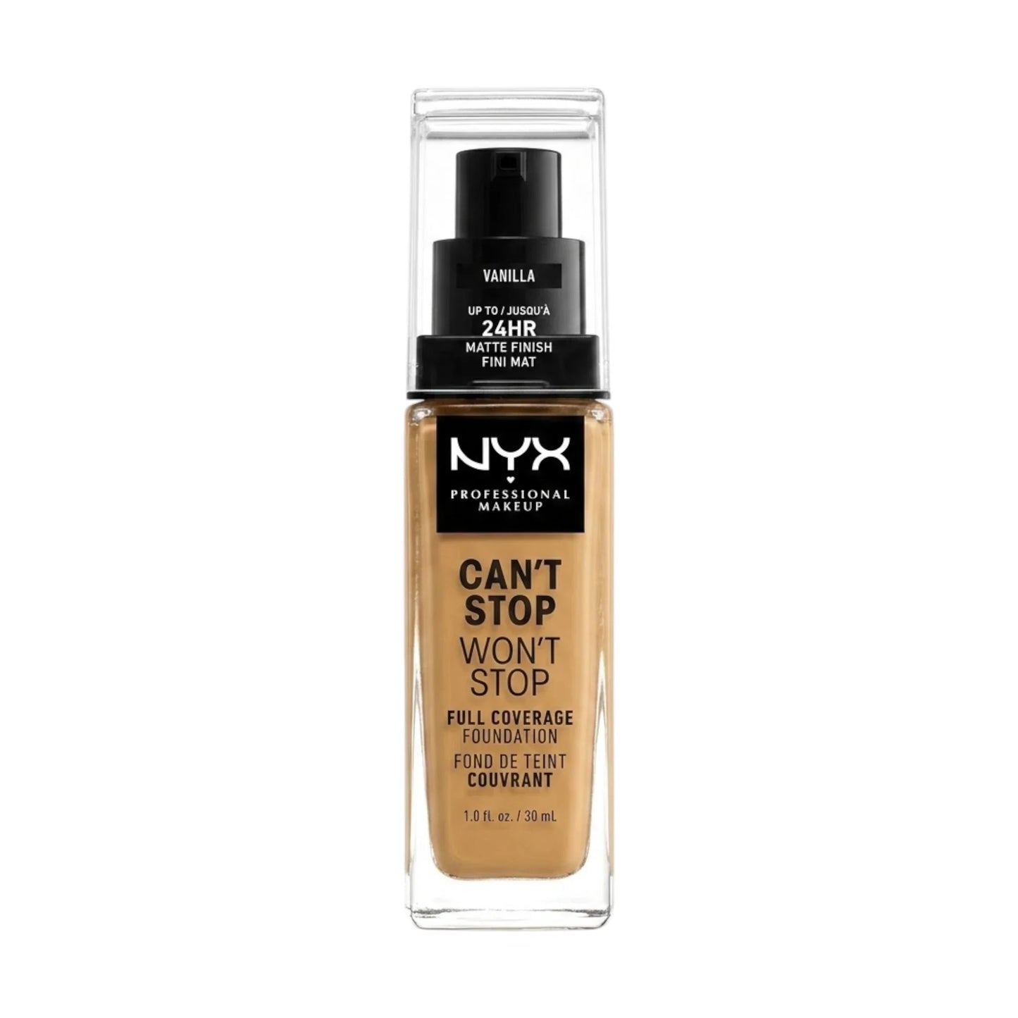 nyx can't stop foundation 30ml 06