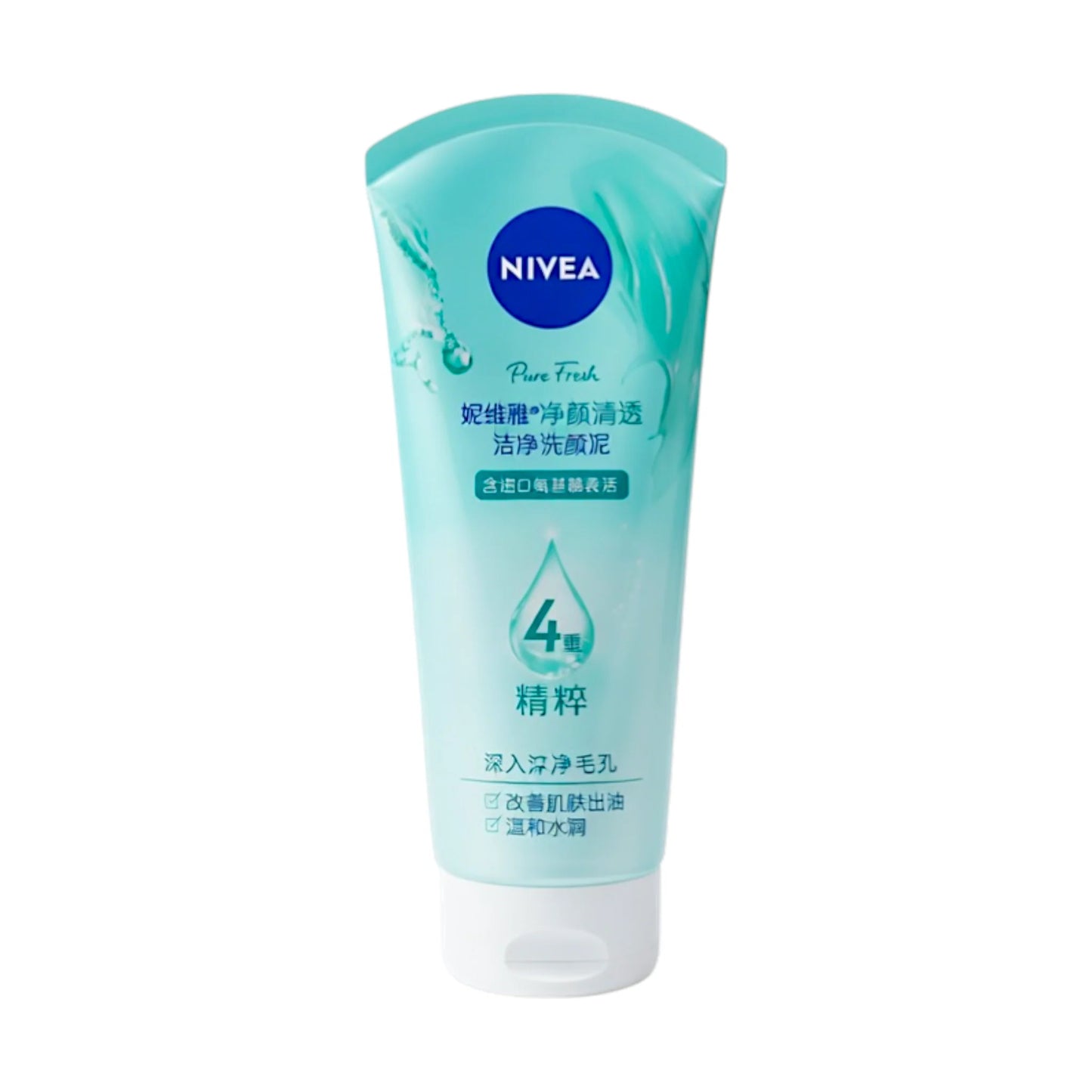 nivea pure fresh cleanser 150g china 86930