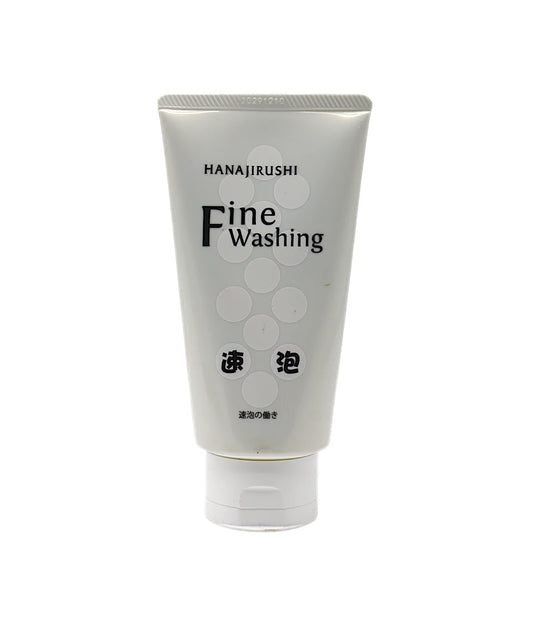 hanajirushi face wash fine washing 120g japan
