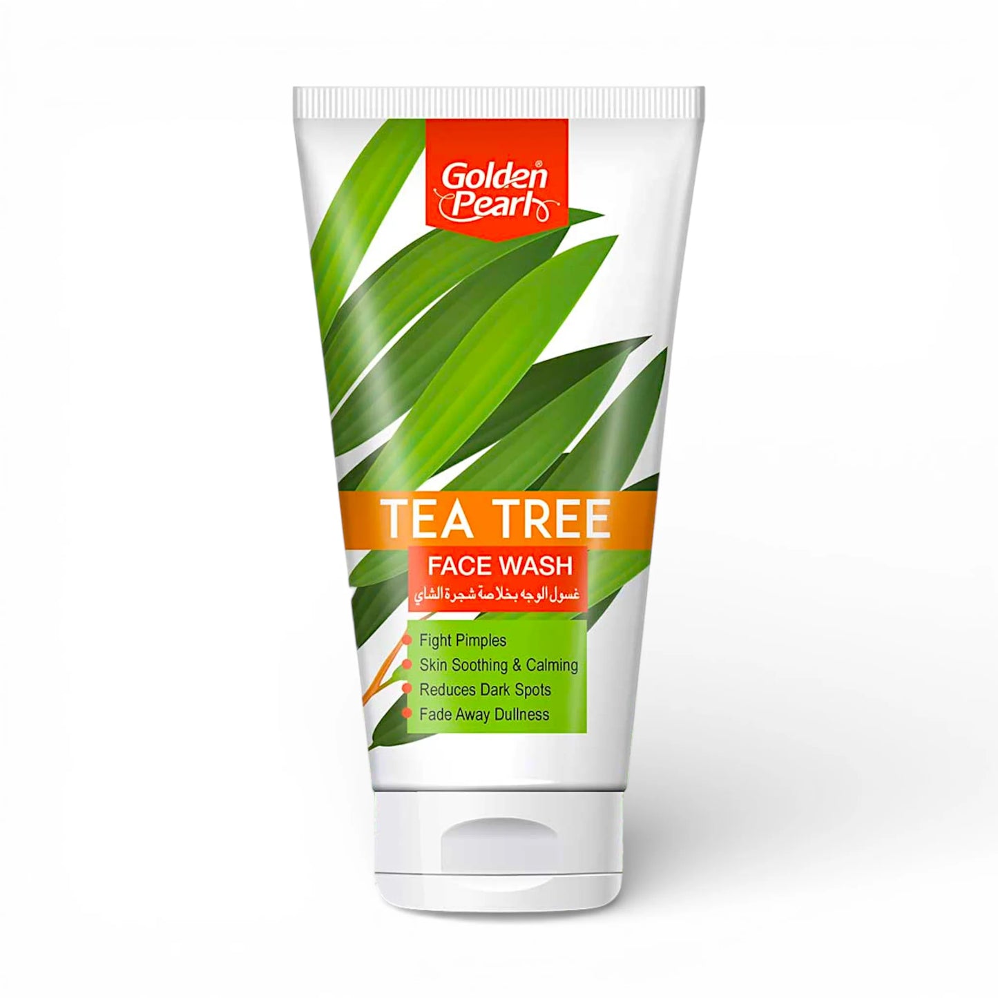 golden pearl face wash tea tree 150ml pak