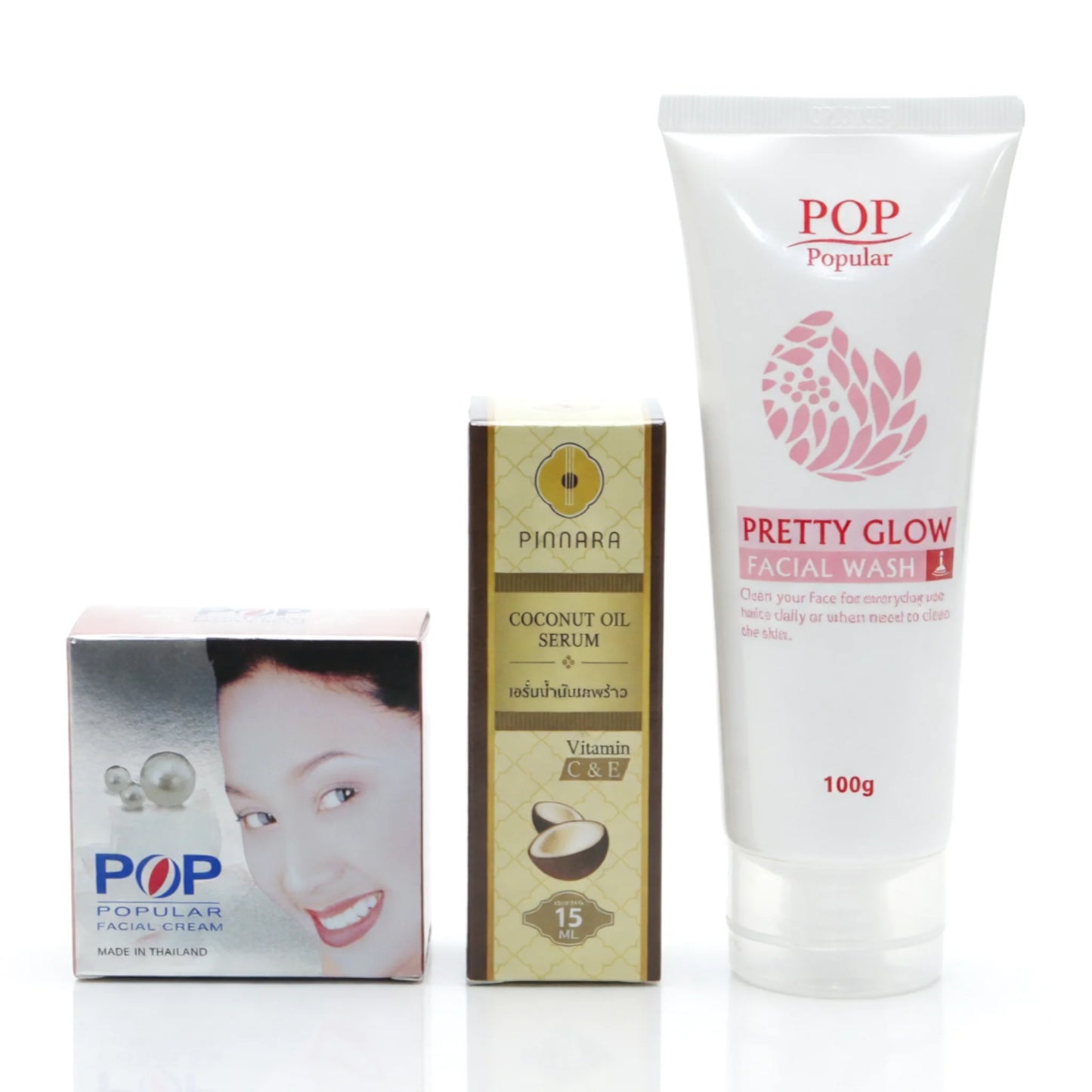 pop skin care kit 3pc thailand