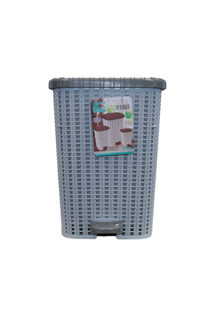 plastic pedal dustbin small pak knit & knot