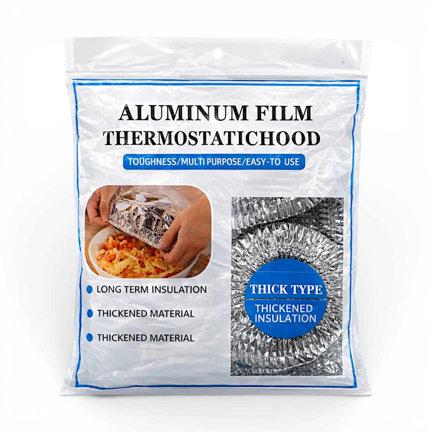 disposable aluminium food cover bag 10pc china lm10